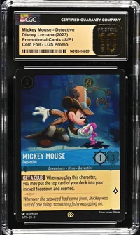 Mickey Mouse - Detective — Recto