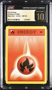 Fire Energy — CGC Pristine 10