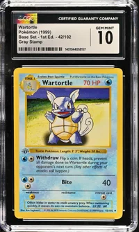 Wartortle — CGC 10