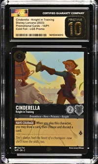 Cinderella - Knight in Training — CGC Pristine 10