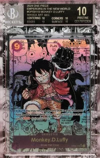 Monkey.D.Luffy — BGS Black Label 10