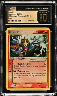 Entei — CGC Pristine 10