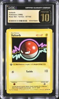 Voltorb — CGC Pristine 10