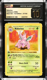 Nidorino — CGC Pristine 10