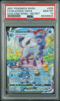 Glaceon VMAX — PSA 10