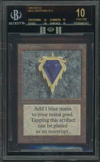 Mox Sapphire — BGS Black Label 10