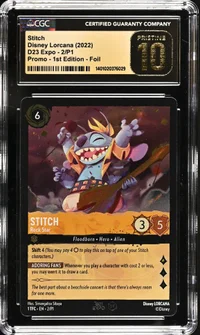 Stitch - Rock Star — CGC Pristine 10