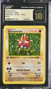 Hitmonchan — CGC Pristine 10