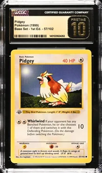 Pidgey — CGC Pristine 10