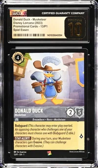 Donald Duck - Musketeer — CGC Pristine 10