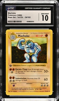 Machoke — CGC 10