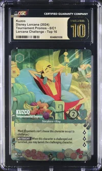 Kuzco - Temperamental Emperor — CGC Pristine 10