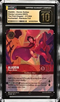 Aladdin - Heroic Outlaw — Frente