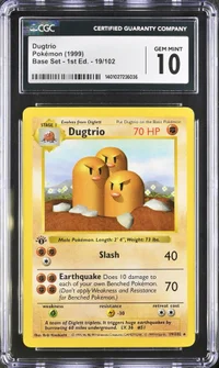 Dugtrio — CGC 10