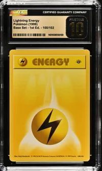 Lightning Energy — CGC Pristine 10