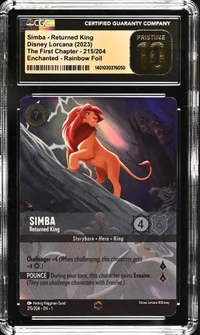 Simba - Returned King — Recto