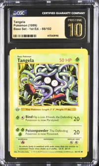 Tangela — CGC Pristine 10