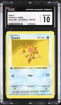 Staryu — CGC 10