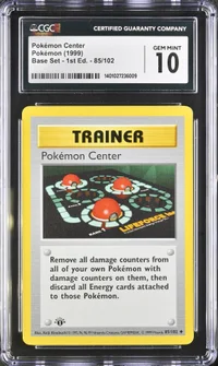 Pokémon Center — CGC 10