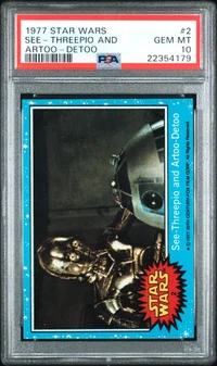See-Threepio and Artoo-Detoo — PSA 10