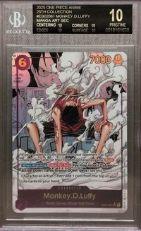 Monkey.D.Luffy — BGS Black Label 10