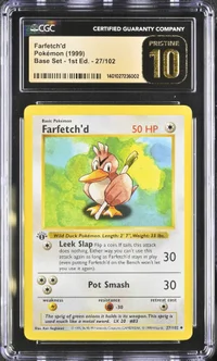 Farfetch'd — CGC Pristine 10