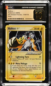 Raikou — CGC Pristine 10