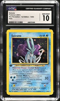 Suicune — CGC 10