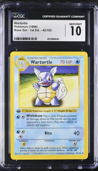 Wartortle — CGC 10