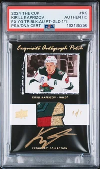 Kirill Kaprizov — PSA Authentic