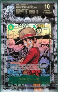 Monkey.D.Luffy — BGS Black Label 10