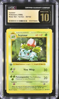 Ivysaur — CGC Pristine 10