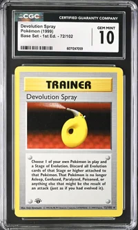 Devolution Spray — CGC 10