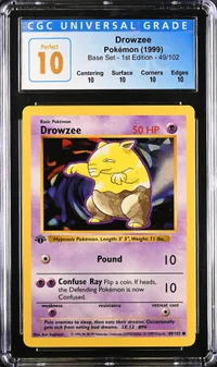 Drowzee — CGC Perfect 10