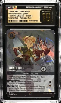 Tinker Bell - Giant Fairy — Recto