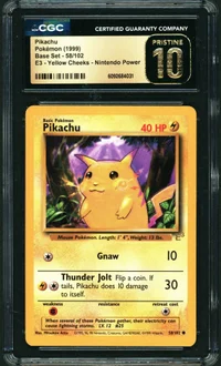 Pikachu — CGC Pristine 10