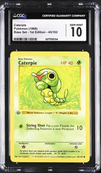 Caterpie — CGC 10