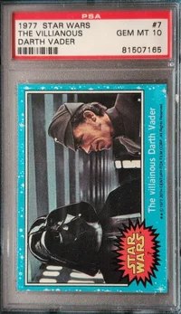 The Villainous Darth Vader — PSA 10