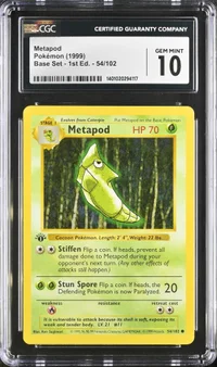 Metapod — CGC 10