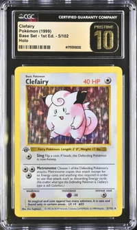 Clefairy — CGC Pristine 10
