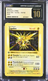 Zapdos — CGC Pristine 10