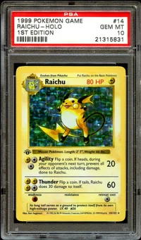 Raichu — PSA 10