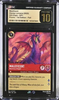 Maleficent - Monstrous Dragon — Recto