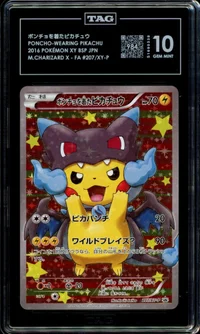 Poncho-Wearing Pikachu — Recto