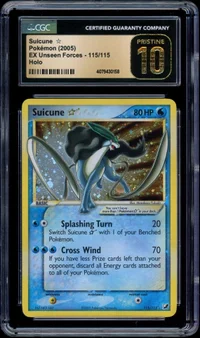 Suicune — CGC Pristine 10