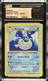 Dewgong — CGC Pristine 10