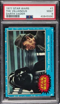 The Villainous Darth Vader — PSA 9