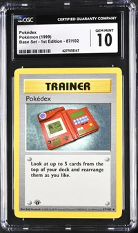 Pokédex — CGC 10
