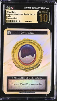 Onyx Core — CGC Pristine 10