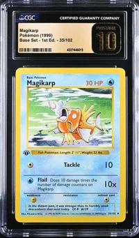 Magikarp — CGC Pristine 10